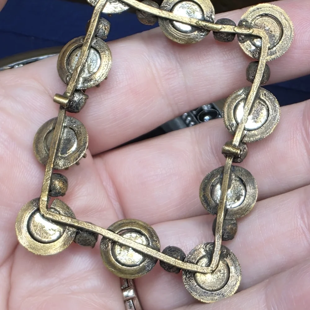Vintage Silver Accessory Craft Or Repair Piece 345